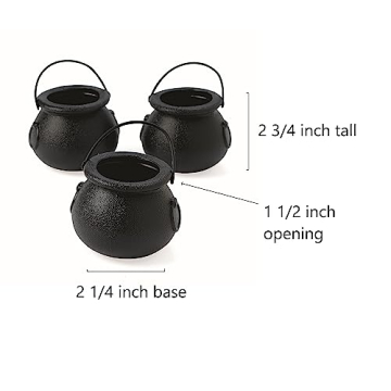 Fun Express Mini Cauldron Kettles for Parties and Events