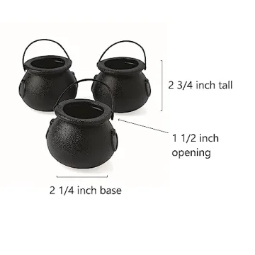 Fun Express Mini Cauldron Kettles for Parties and Events