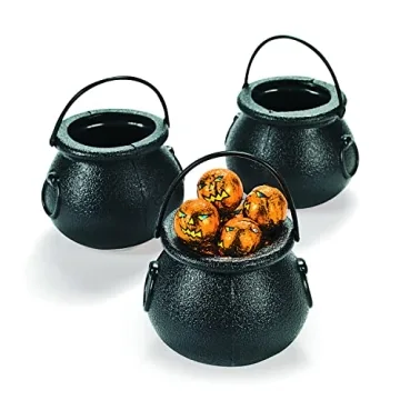 Fun Express Mini Cauldron Kettles for Parties and Events