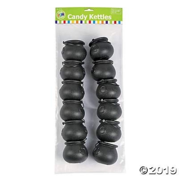 Fun Express Mini Cauldron Kettles for Parties and Events