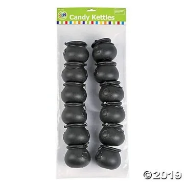 Fun Express Mini Cauldron Kettles for Parties and Events