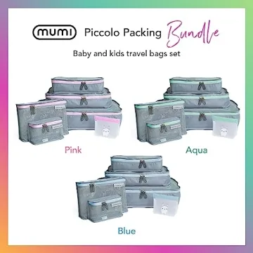MUMI Piccolo Packing Bundle - 6 Stylish Organizer Bags