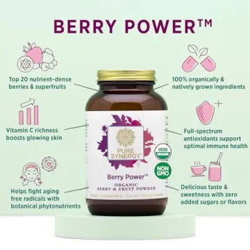 PURE SYNERGY Berry Power Organic Berry and Fruit Powder