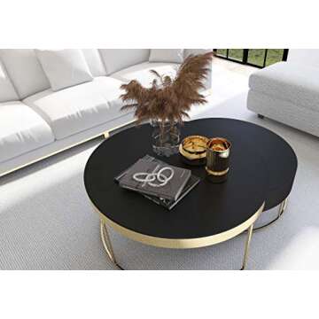 White Marble Links Decor for Home Room and Office Use, 10'' Wide x 4 " Deep x 4 " High