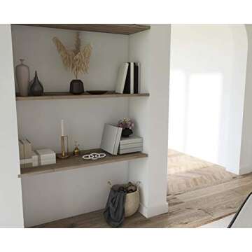 White Marble Links Decor for Home Room and Office Use, 10'' Wide x 4 " Deep x 4 " High