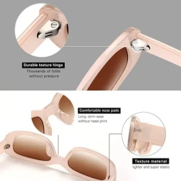 GEELUN Retro Womens Sunglasses UV400 Protection