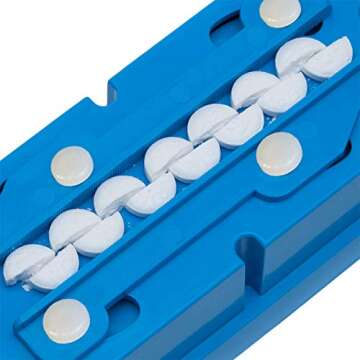 Multiple Pill Splitter - Patented Design for Accurate Cutting