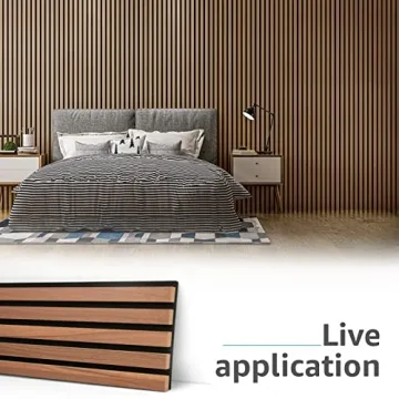 Art3d Wood Slat Acoustic Panels Noise Reduction Decor