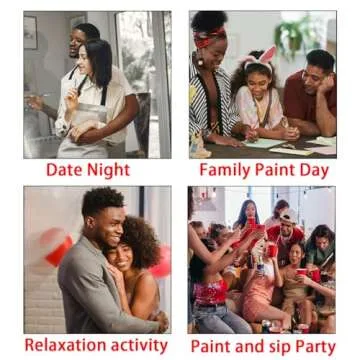 VALLSIP Paint and Sip Kit for Unforgettable Date Nights