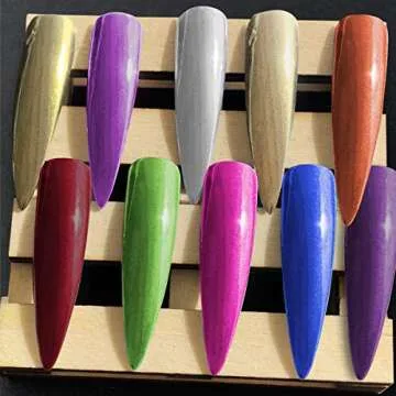 Duufin 28 Colors Chrome Nail Powder for Stunning Nails