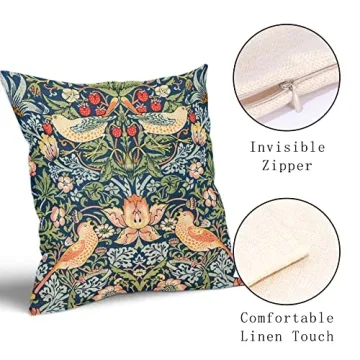 Chinoiserie Floral Pillow Covers for Vibrant Home Decor