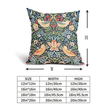 Chinoiserie Floral Pillow Covers for Vibrant Home Decor