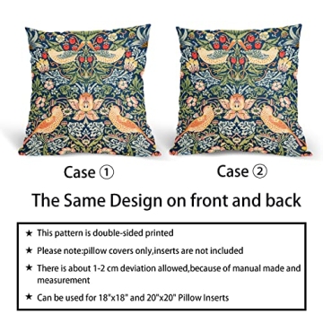 Chinoiserie Floral Pillow Covers for Vibrant Home Decor