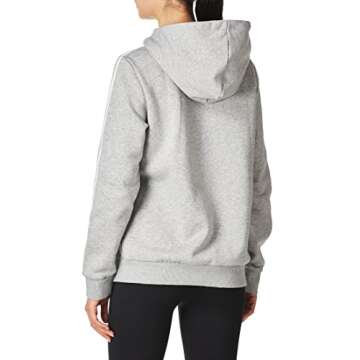 adidas Women's Essentials Fleece 3-Stripes Full-Zip Hoodie