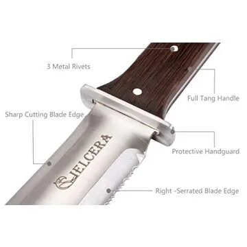 12" Hori Hori Garden Knife for Weeding and Planting