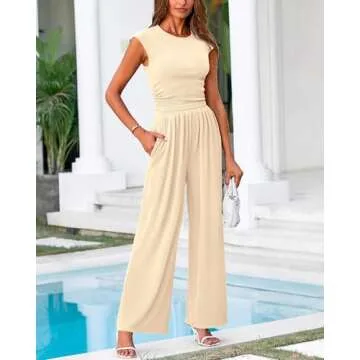 PRETTYGARDEN Women's Stylish 2 Piece Summer Outfit 2025