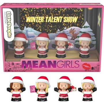 Limited Edition Little People Mean Girls Movie Holiday Collector Set with Display Box
