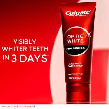 Colgate Optic White Pro Series Toothpaste for Brightening Teeth