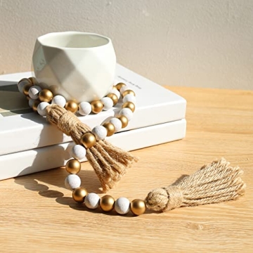 Meplait Wood Bead Garland - 39in Home Decor Accents