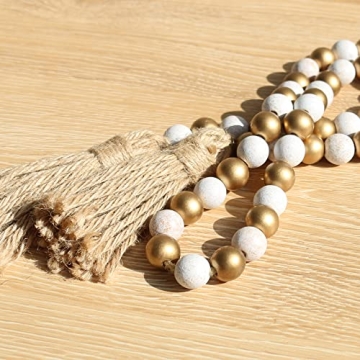 Meplait Wood Bead Garland - 39in Home Decor Accents