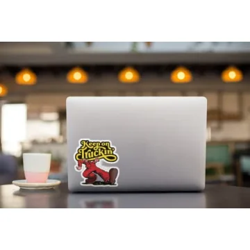 Keep On Truckin Vinyl Decal - Nostalgic Decals for All