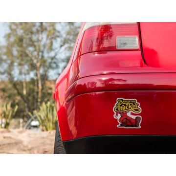 Keep On Truckin Vinyl Decal - Nostalgic Decals for All