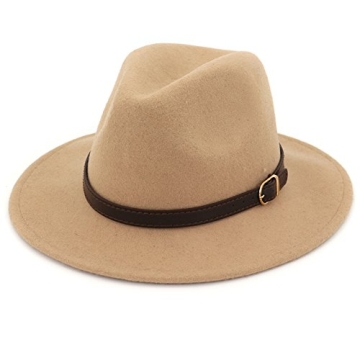 Stylish lisianthus wool fedora hat for all occasions