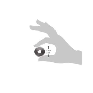 me & my BIG ideas Metal Medium Discs, Silver - The Happy Planner Scrapbooking Supplies - Add Extra Pages, Notes & Artwork - Create More Space for Notebooks, Planners & Journals - Medium Size