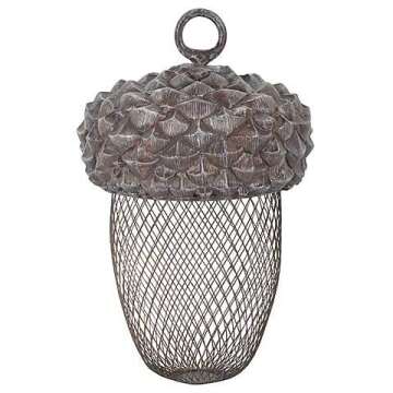 Esschert Acorn Bird Feeder Set for Nature Lovers