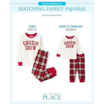 Cousin Crew Christmas Pajama Sets for Kids & Babies