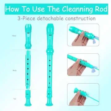 Professional German 8-Hole Soprano Recorder for Kids