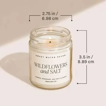 Calm & Fresh Stress Candle - Eucalyptus & Citrus Scent