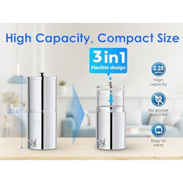 Waterdrop King Tank Gravity Water Filter System