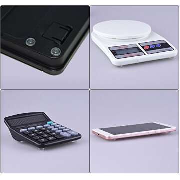 AUSTOR 232 Pieces Clear Rubber Feet Adhesive Bumper Pads Self Stick Furniture Buffer Pads for Doors, Cabinets, Drawers