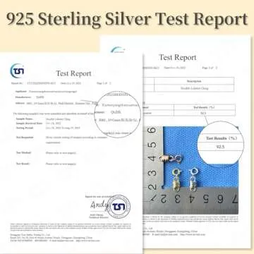 Qulltk Silver Magnetic Necklace Clasps for Easy Wear