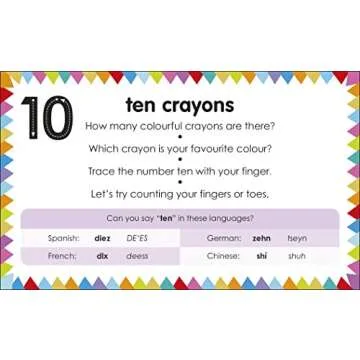 Vibrant My First Numbers & Counting Flash Cards for Toddlers