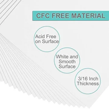 Premium Foam Boards 8x10 Inch Pack for All Projects