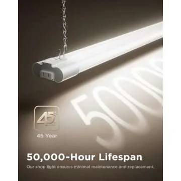 Sunco Linkable LED Utility Shop Light - Bright & Versatile