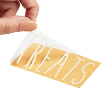 Stylish 8 Piece Metal Basket Labels for Kitchen Storage