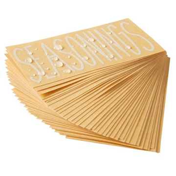 Stylish 8 Piece Metal Basket Labels for Kitchen Storage