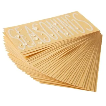 Stylish 8 Piece Metal Basket Labels for Kitchen Storage