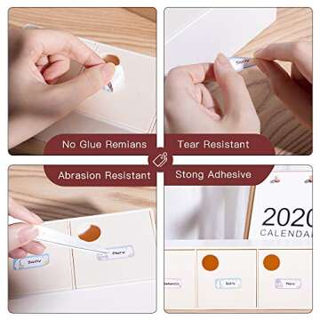 Phomemo D30 Circle Label Paper - 3 Rolls, 220 Labels Each