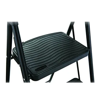 Rubbermaid RMS-3T Step Stool with Project Tray, Black