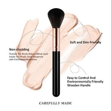 Makeup Brushes Set,Foundation Powder Brush Eyeshadow Brush Concealers Blush Face Professional Make up Brushes Kit with Gifts Box for Woman(Black,14Pcs)