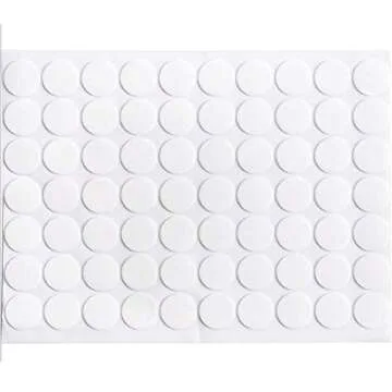Teensery 210 Count Transparent Double-Sided Tape Stickers – Strong, Waterproof, and Versatile, Ide...