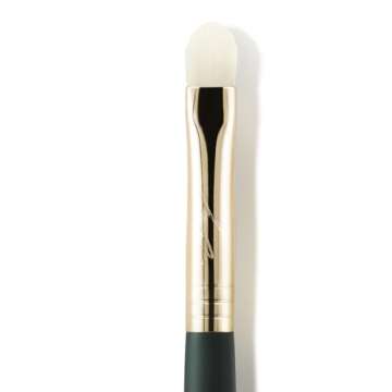 [SOO ADOR] okhee Glitter Brush NUN03 - Perfect for Applying Shimmer and Glitter with Precision and Minimal Fallout | Designed by K-Pop Makeup Artist Seo Ok | Makeup Brush Eyeshadow Brush Eye Brush
