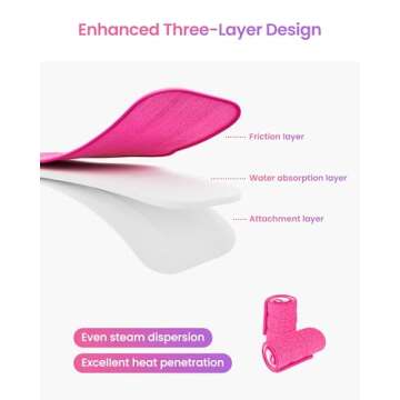 schenley 6-Pack Microfiber Pads Steam Mop Cleaner, Washable and Reusable Replacement Mop Pads, Accessories Compatible Steam Mop