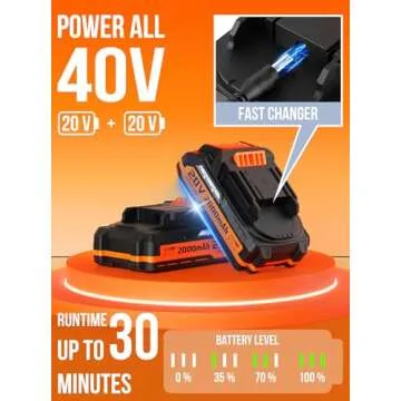 VARSK 20V Cordless 2-in-1 String Trimmer & Edger