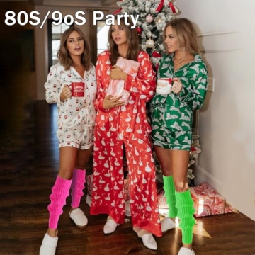 Fashionable Buauty Leg Warmers for Women in Neon Colors