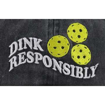 Kueyealp Pickleball Hats for Men Women, Funny Pickleball Lovers Accessories, Christmas Father's Moth...